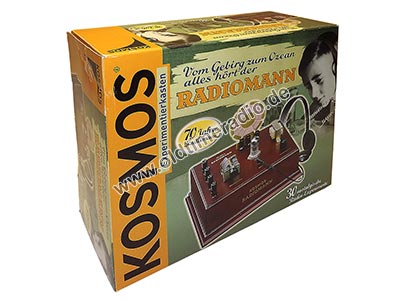 Radiobausatz - Experimentierbaukasten - 70 Jahre Radiomann