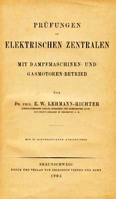 Pr&uuml;fungen in elektrischen Zentralen