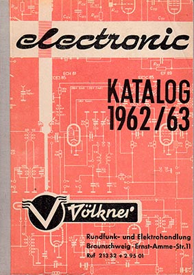 V&ouml;lkner electronic-Katalog 1962/63