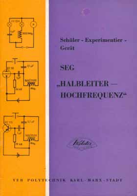 Sch&uuml;ler-Experimentier-Ger&auml;t SEG Halbleiter-Hochfrequenz