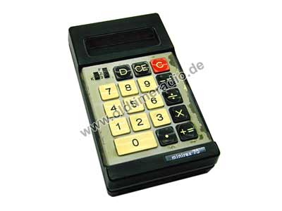 Taschenrechner Minirex 75