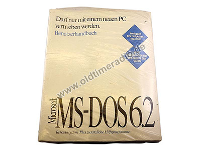 Betriebssystem Plus zus&auml;tzliche Hilfsprogramme DOS 6.22